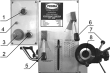 Вертикально-фрезерный станок PROMA FP-45P