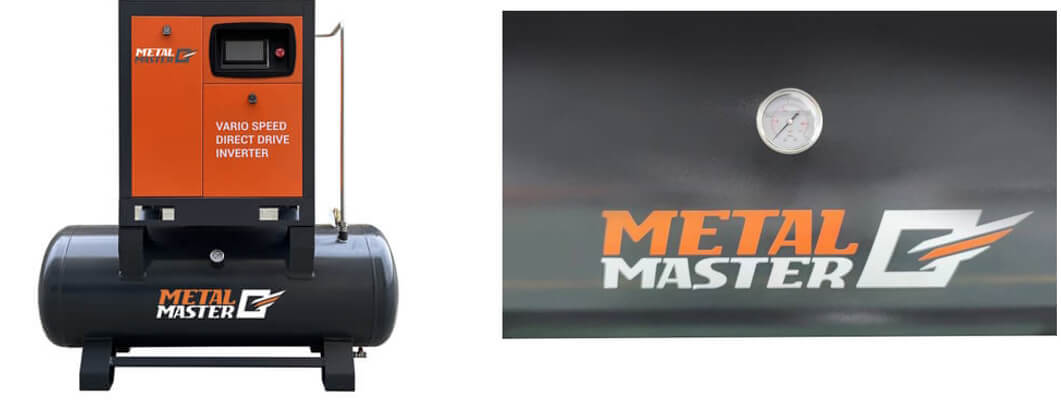 Компрессорная станция 2 в 1 с прямым приводом Metal Master MCR INVERTER