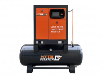 Компрессорная станция 2 в 1 Metal Master MCR 7.5-10-500 INVERTER