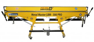 Мобильный проходной листогиб MetalMaster EuroMaster LBM 300 PRO