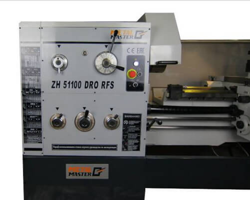 Универсальный токарно-винторезный станок Metal Master ZH 51150 DRO RFS